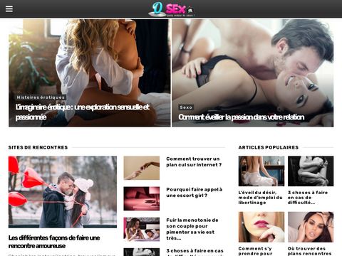 Site https://www.osex.fr/ - Osex.fr : Votre source d'panouissement sexuel et de rencontres passionnantes en ligne